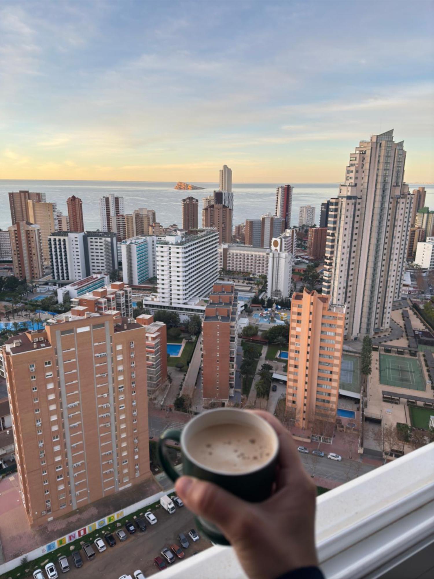 Appartamento Playa Azul Benidorm 28Th Floor Esterno foto
